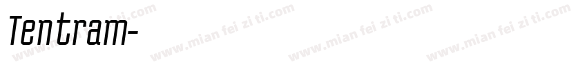 Tentram字体转换