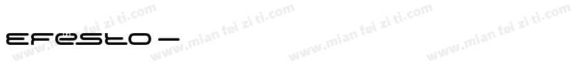Efesto字体转换