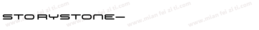 STORYSTONE字体转换
