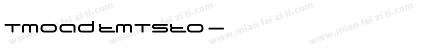 TmoadtMTSto字体转换
