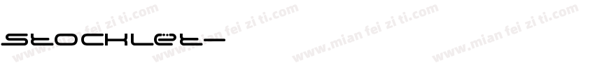 stocklet字体转换
