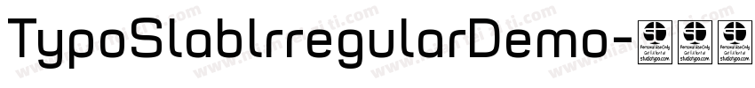 TypoSlablrregularDemo字体转换