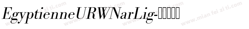 EgyptienneURWNarLig字体转换