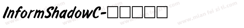 InformShadowC字体转换