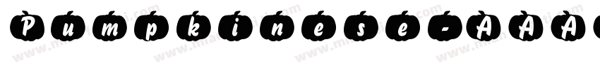 Pumpkinese字体转换