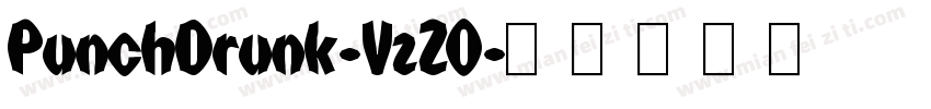 PunchDrunk-VzZ0字体转换