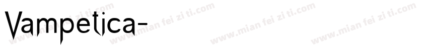 Vampetica字体转换
