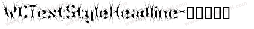 WCTextStyleHeadline字体转换