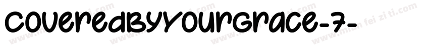 CoveredByYourGrace-7字体转换