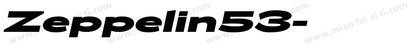 Zeppelin53字体转换