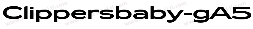 Clippersbaby-gA53字体转换