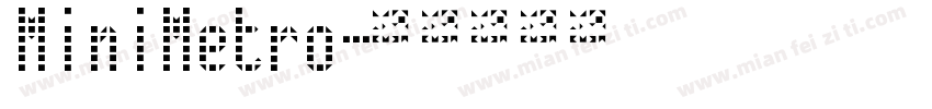 MiniMetro字体转换
