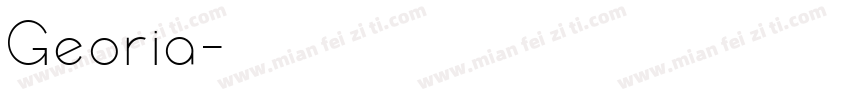 Georia字体转换