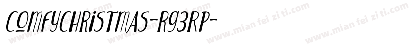 ComfyChristmas-rg3Rp字体转换