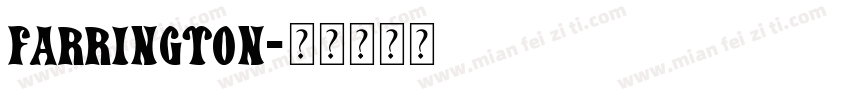 farrington字体转换
