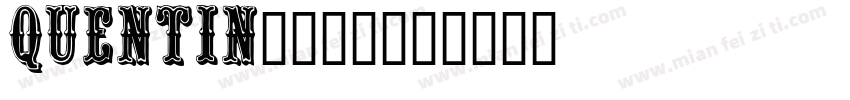 quentin字体下载字体转换