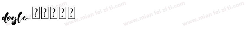 doyle字体转换