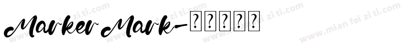 MarkerMark字体转换