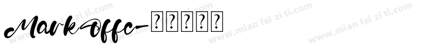 MarkOffc字体转换