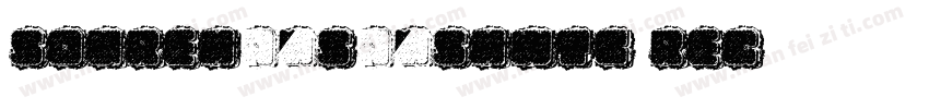SoureHansansHWTC-Reg字体转换