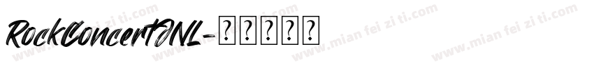 RockConcertJNL字体转换
