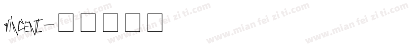 Vincent字体转换