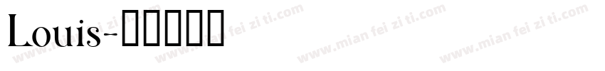 Louis字体转换