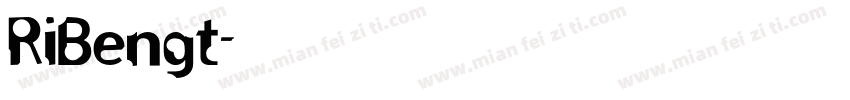 RiBengt字体转换