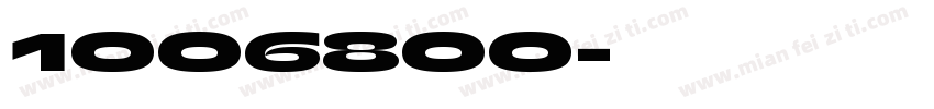 1006800字体转换