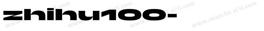 zhihu100字体转换