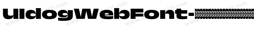 UIdogWebFont字体转换