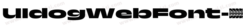 UIdogWebFont字体转换