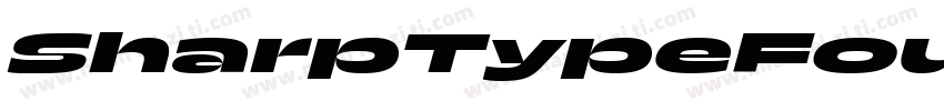 SharpTypeFoundury字体转换