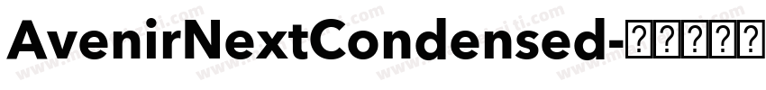 AvenirNextCondensed字体转换