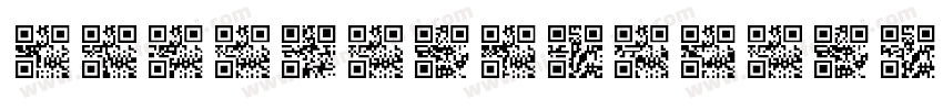 xiaosongQRfont字体转换