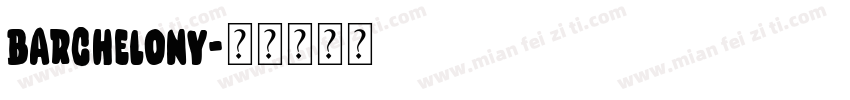 Barchelony字体转换