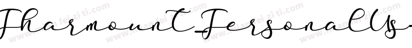Fharmount_FersonalUs字体转换