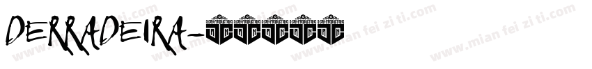 derradeira字体转换