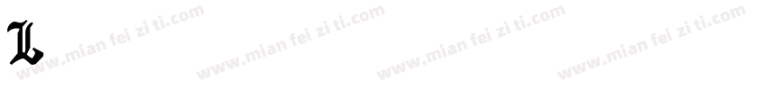 LaserLondon字体转换