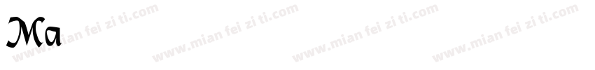 MacHumaine-Normal-Italic字体转换