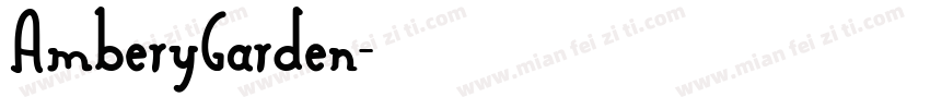 AmberyGarden字体转换