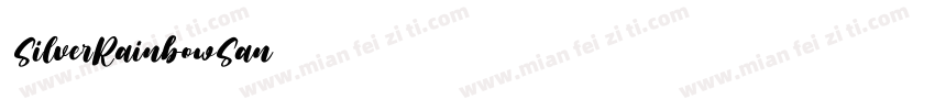 SilverRainbowSan字体转换