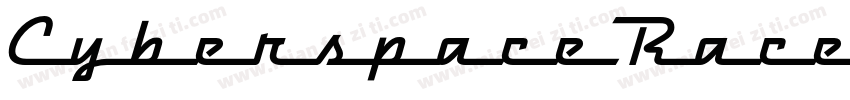 CyberspaceRacewayBack-9arj字体转换