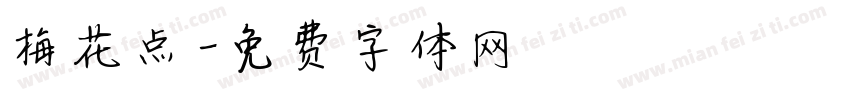 梅花点字体转换