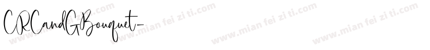 CRCandGBouquet字体转换