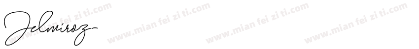 Jelmiroz字体转换
