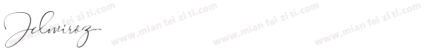 Jelmiroz字体转换