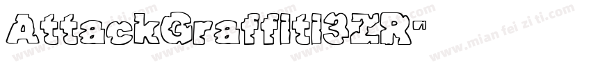AttackGraffiti3ZR字体转换