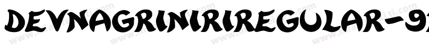 DevnagriNiriRegular-9RR2字体转换
