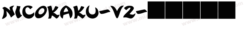 NicoKaku-v2字体转换